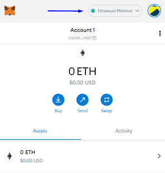 Metamask wallet